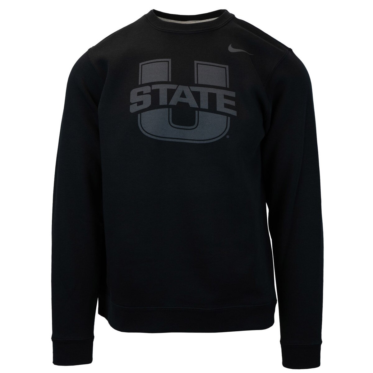 Men's Nike U-State Tonal Crew Sweatshirt black